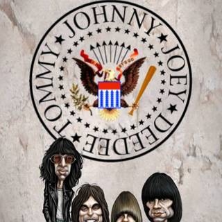 The Ramones iPhone wallpaper