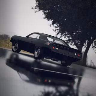 Dodge Challenger amoled wallpaper