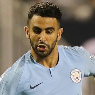 Man City Mahrez wallpaper