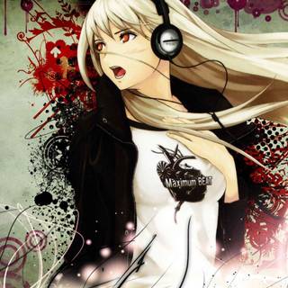 Anime girl best friends wallpaper