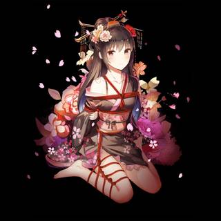 4k Ultra HD anime girl wallpaper