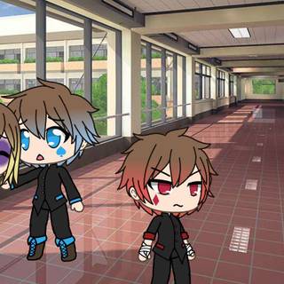 Gacha Life siblings wallpaper