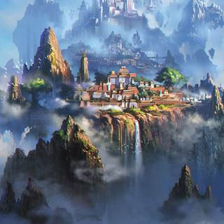 Fantasy anime wallpaper