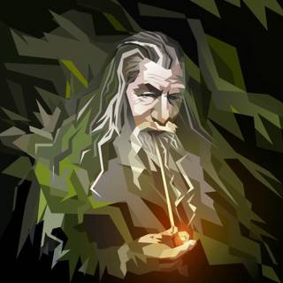 4k desktop Gandalf wallpaper