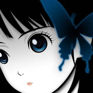 Mobile cartoon girl wallpaper