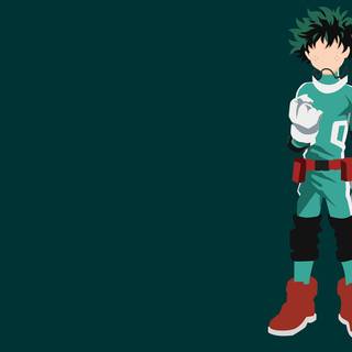 Deku minimalist wallpaper