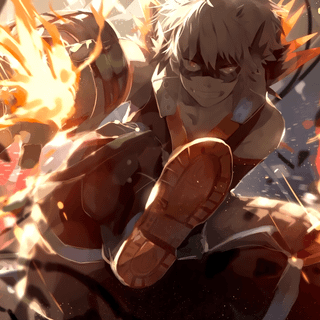 Bakugo aesthetic wallpaper