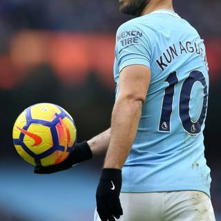 Sergio Aguero phone wallpaper