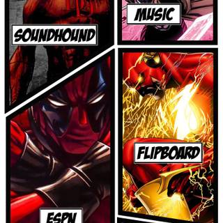 Marvel HD mobile homescreen wallpaper