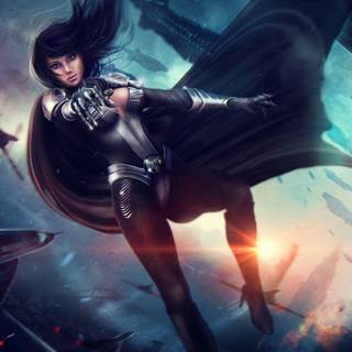 Science and women wallpaper