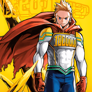 Mirio and Eri desktop wallpaper