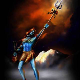 Lord Shiva 3D mobile HD wallpaper