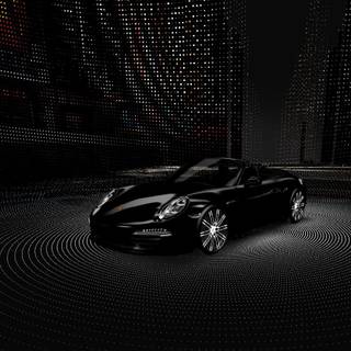 Porsche black wallpaper