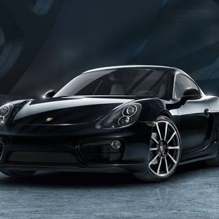 Porsche black wallpaper