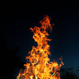 Burn the sky wallpaper