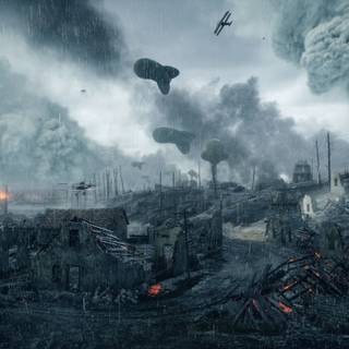 War zone HD wallpaper
