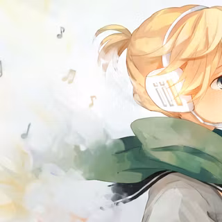 Blonde anime male wallpaper