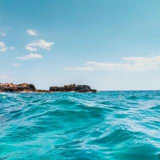 Tumblr lightblue ocean wallpaper