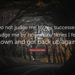 Nelson Mandela quote wallpaper