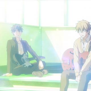 Given anime desktop wallpaper