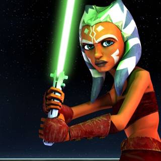 Ahsoka iPhone wallpaper