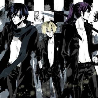 Long hair men anime HD wallpaper