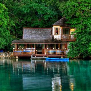 The Lake House wallpaper