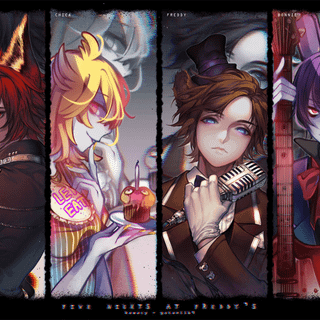 Five Nights at Freddy's anime wallpaper
