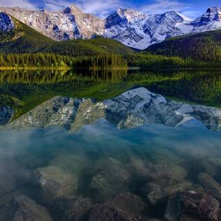 Crystal lake wallpaper