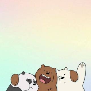 We Bare Bears HD Android wallpaper