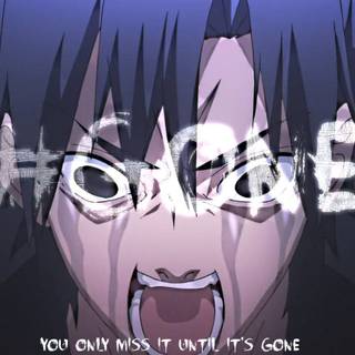 Angry anime boy HD wallpaper