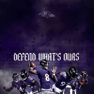 Football team logo mobile wallpaper