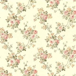 Floral splendor wallpaper