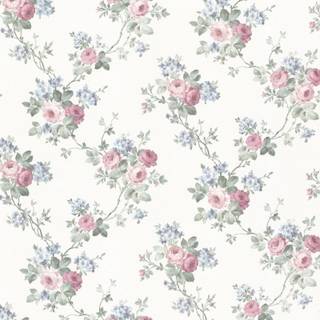 Floral splendor wallpaper