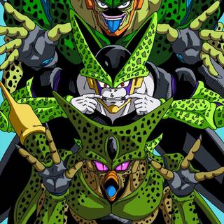 Cell DBZ phone wallpaper
