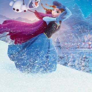 Frozen HD iPhone wallpaper