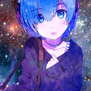 Rem anime 1080p wallpaper