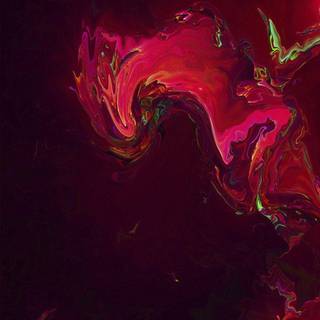 Minimal amoled red wallpaper