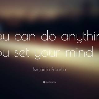 You can do anything wallpaper