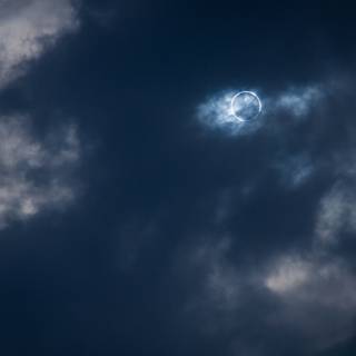 Total solar eclipse wallpaper