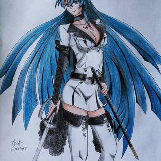 Esdeath Android wallpaper