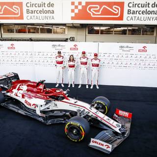 Alfa Romeo C39 2020 F1 car wallpaper