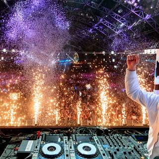 Marshmello live concert 4k wallpaper