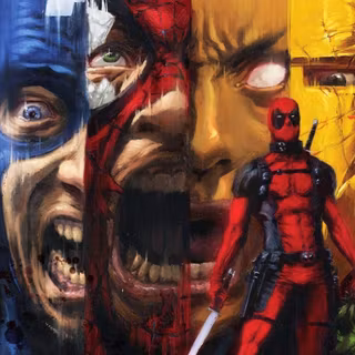 Iron Deadpool wallpaper