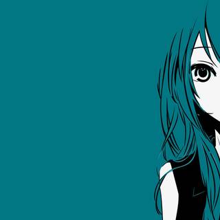 Short t-shirt anime girl cave wallpaper