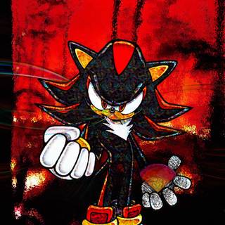 Shadow the Hedgehog 4k wallpaper