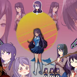 Lesbian anime 4k wallpaper