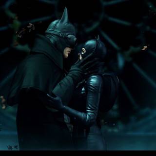Batman and Catwoman wallpaper