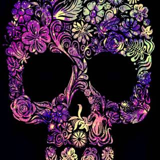 Skull phone wallpaper