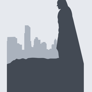 Batman DC minimalist wallpaper